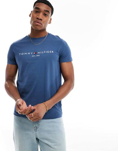 T-shirt medio con logo - Tommy Hilfiger - Modalova