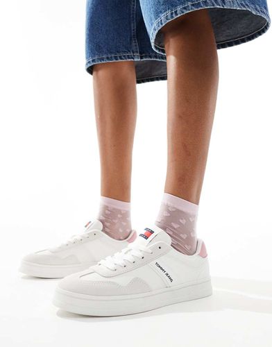 Court - Sneakers bianche e rosa - Tommy Jeans - Modalova