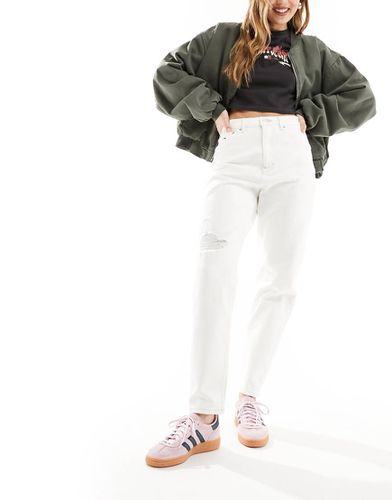 Mom jeans affusolati a vita super alta lavaggio - Tommy Jeans - Modalova