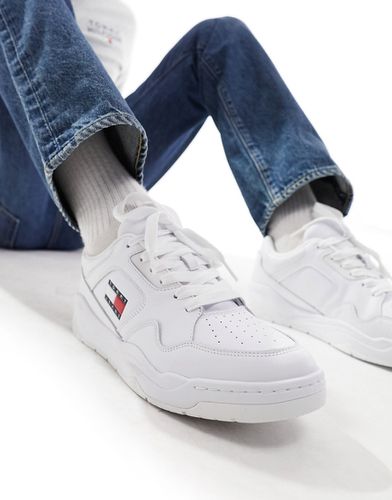Sneakers in pelle bianche con suola esterna - Tommy Jeans - Modalova