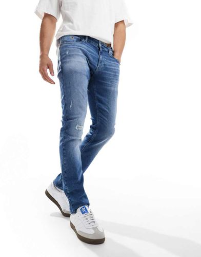 Scanton - Jeans strappati slim fit lavaggio medio - Tommy Jeans - Modalova