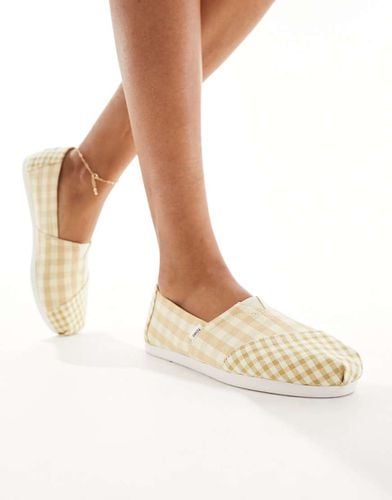 Alpargata - Espadrilles a quadretti - Toms - Modalova