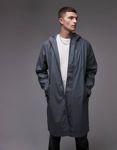 Topman - Impermeabile grigio - Topman - Modalova