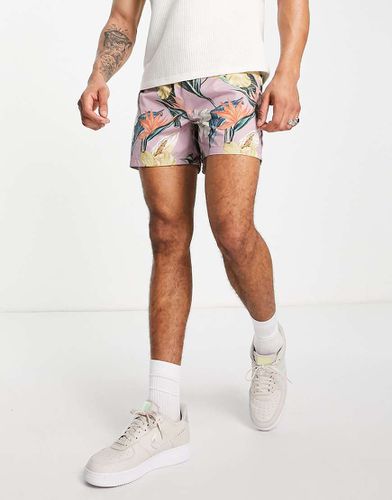 Pantaloncini da bagno a fiori - Topman - Modalova