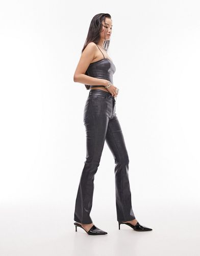 Topshop - Jeans indaco spalmati-Blu - Topshop - Modalova