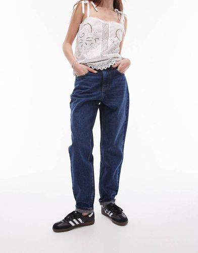 Original - Mom jeans lavaggio intenso - Topshop - Modalova