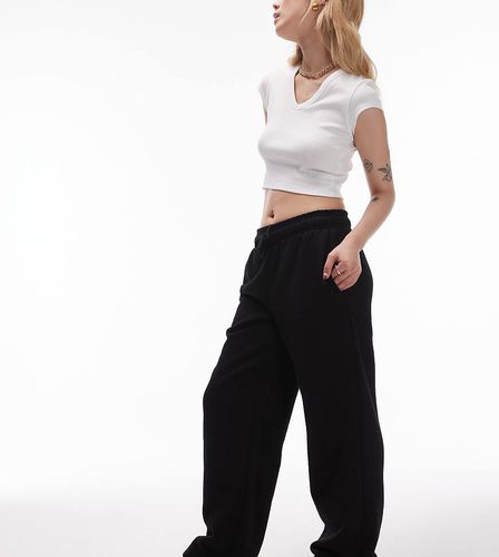 Joggers dritti neri - Topshop Petite - Modalova