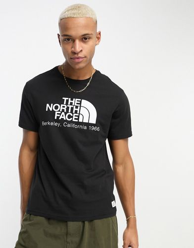 Berkeley California - T-shirt heritage nera con materiale di scarto - The North Face - Modalova