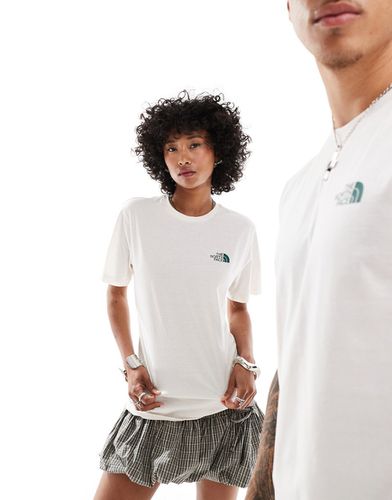 Simple Dome - T-shirt sporco con logo piccolo - The North Face - Modalova