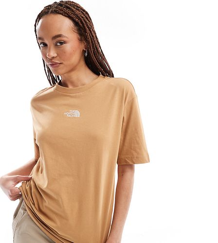 T-shirt oversize beige pesante - In esclusiva per ASOS - The North Face - Modalova