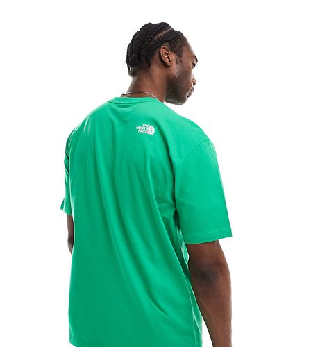 T-shirt pesante oversize smeraldo - In esclusiva per ASOS - The North Face - Modalova