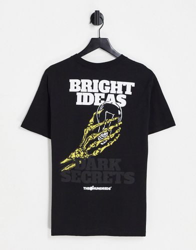 T-shirt nera con scritta "Bright Ideas" - The Hundreds - Modalova