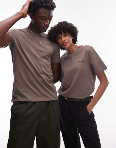 T-shirt à petite inscription logo sur la poitrine - Timberland - Modalova