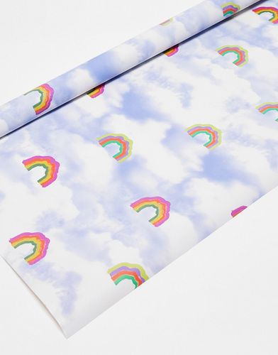 Rotolo di carta da regalo da 3 m con arcobaleni - TYPO - Modalova