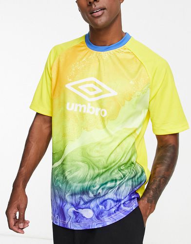 Home Turf - T-shirt in jersey gialla - Umbro - Modalova