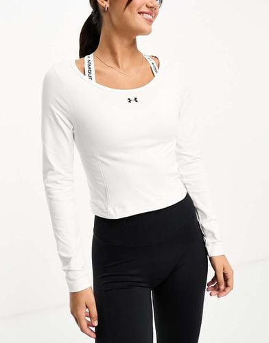 Top a maniche lunghe da allenamento senza cuciture - Under Armour - Modalova