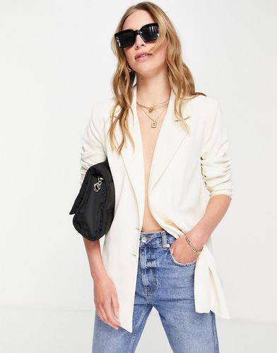 Blazer oversize color crema in coordinato - Urban Threads - Modalova