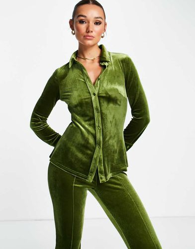 Camicia in velour in coordinato - Urban Threads - Modalova