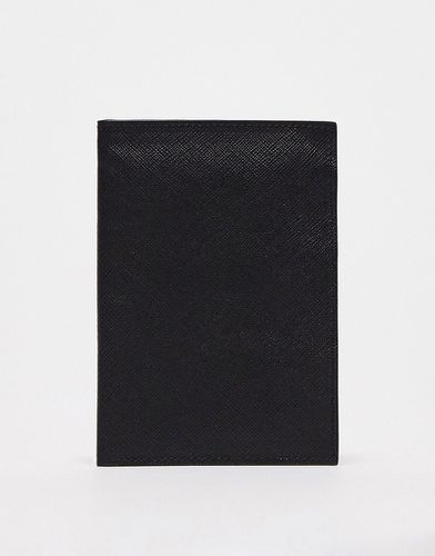 Porta passaporto in pelle nera - Urbancode - Modalova