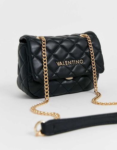 Valentino - Ocarina - Borsa trapuntata nera con tracolla a catena - Valentino Bags - Modalova