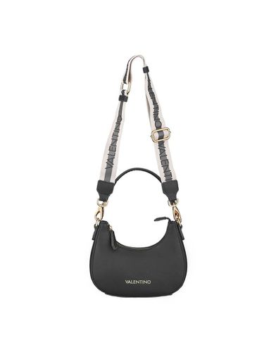 Valentino - Delta - Borsa nera a tracolla con logo stampato - Valentino Bags - Modalova