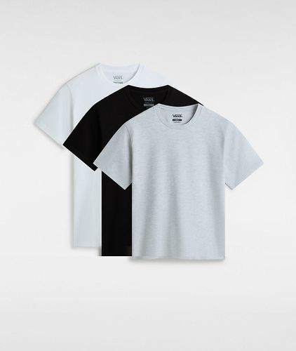 Confezione multipack di t-shirt basic grigia/bianca/nera - Vans - Modalova
