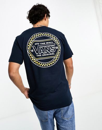 Drop V - T-shirt con stampa con cerchio a scacchi sul retro - Vans - Modalova
