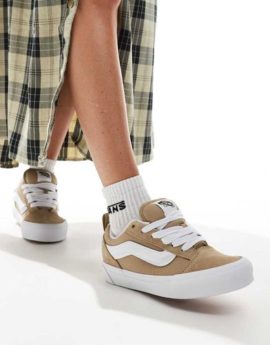 Knu Skool - Sneakers color cuoio con suola spessa - Vans - Modalova