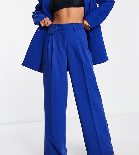 Pantaloni da abito sartoriali a fondo ampio cobalto - Vero Moda Petite - Modalova
