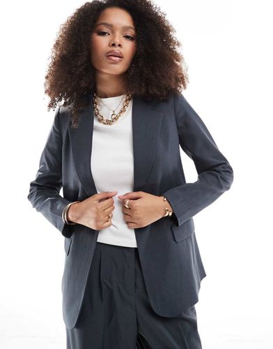 Rita - Blazer sartoriale comodo asfalto in coordinato - Vero Moda - Modalova