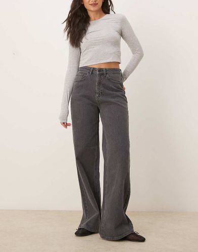 Freya - Jean large à taille haute - Vila - Modalova