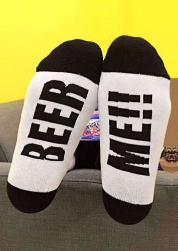 Beer Me Soft Socks - unsigned - Modalova
