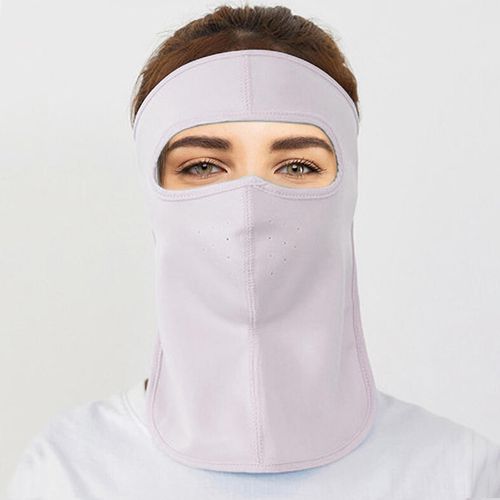 Hollow Out Full Face Protective Face Mask - unsigned - Modalova