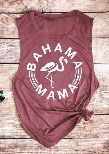 Bahama Mama Flamingo Tank - Cameo Brown - unsigned - Modalova
