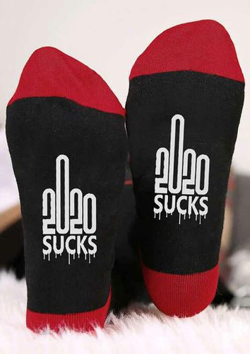 Number Graphic 2020 Sucks Warm Socks - unsigned - Modalova