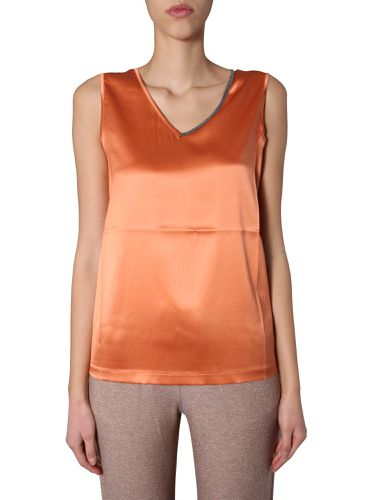 Fabiana filippi v-neck tank top - fabiana filippi - Modalova