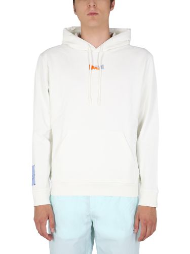 Sweatshirt with embroidered logo - mcq - Modalova