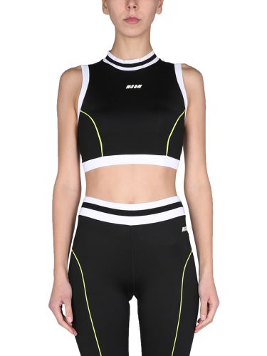 Msgm crop top "active" - msgm - Modalova