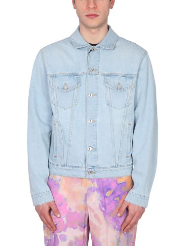 Msgm logo print jacket - msgm - Modalova