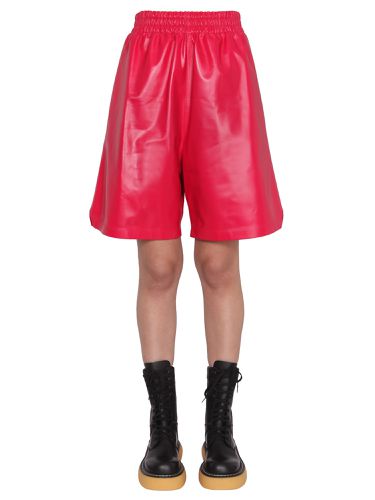 Bottega veneta leather shorts - bottega veneta - Modalova