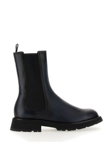 Alexander mcqueen leather boot - alexander mcqueen - Modalova