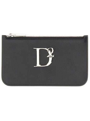 Dsquared pouch with logo - dsquared - Modalova