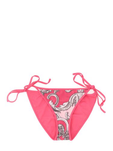 Double face print bikini bottom - versace - Modalova