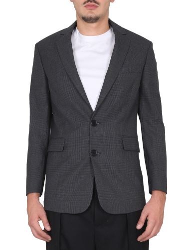 Single-breasted virgin wool jacket - aspesi - Modalova
