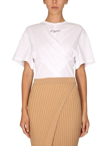 Stella mccartney twisted t-shirt - stella mccartney - Modalova