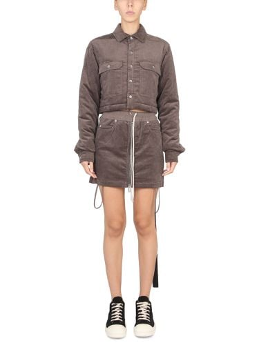 Rick owens drkshdw cropped jacket - rick owens drkshdw - Modalova