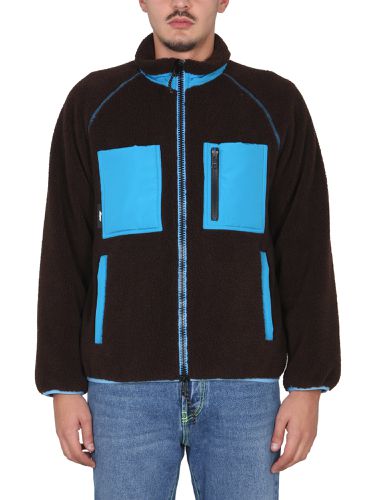 Msgm jacket with logo - msgm - Modalova