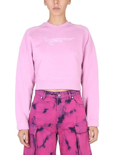 Msgm sweatshirt with logo - msgm - Modalova