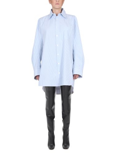 Shirt with curved back - bottega veneta - Modalova