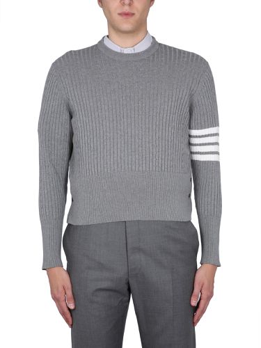 Thom browne 4bar stripe jersey - thom browne - Modalova